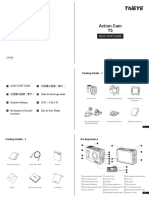 Action Cam T5: Quick Start Guide
