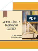 Metodología de La Investigación Científica