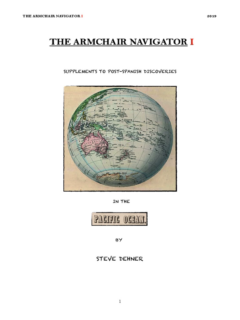 The Armchair Navigator I Steve Dehner PDF Water Transport Geography