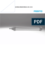 Standard cylinders for contactless position sensing