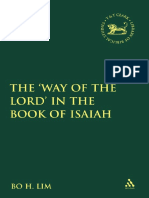 (Library of Hebrew Bible - Old Testament Studies 522) Bo H. Lim - Way of The Lord in The Book of Isaiah-Continuum Intl Pub Group (2010)
