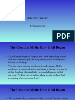 Ancient Greece: Creation Myth