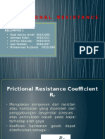 FRICTIONAL RESISTANCE COEFFICIENT