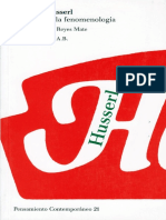 Husserl - Invitacion A La Fenomenologia PDF