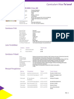 CV Taaruf PDF