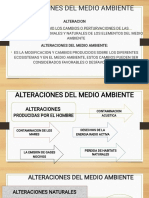 Alteraciones Del Medio Ambiente PDF