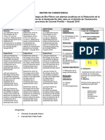 Matriz de Consistencia