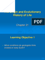 Ch 21 Evolutionary History of Life