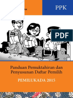 Panduan Pemutakhiran Data Untuk PPK Pemilukada 2015 PDF