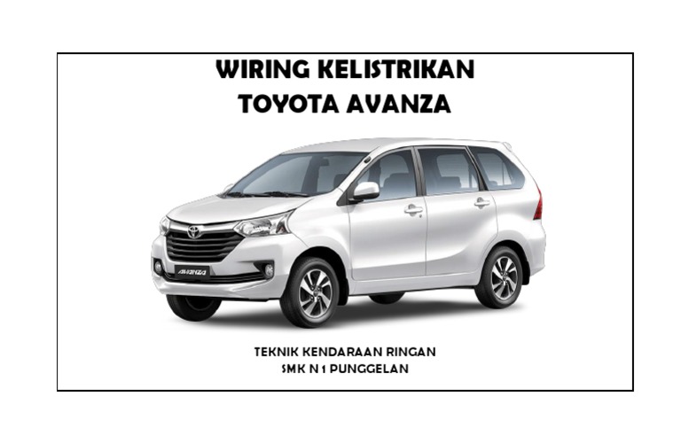 Wiring Kelistrikan Toyota Avanza PDF