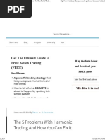 Harmonic Patterns Cheat Sheet PDF | PDF