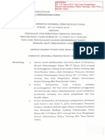 Perdirjend Hubud 112-2018_Perubahan Atas Peraturan Direktur Jenderal Perhubungan Udara Nomor KP 112 Tahun 2017 Tentang Tata Cara Pengelolaan Alokasi Ketersediaan Waktu Terbang (Slot Time) Bandar Udara