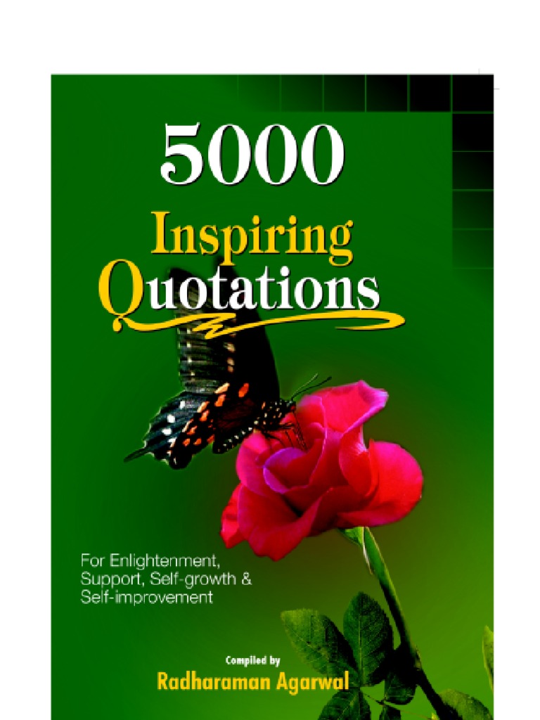 500 Inspiring Quotations | PDF | Intelligence | Psychology