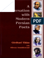 A Conversation With Modern Persian Poets - Tikku PDF