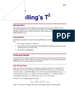 Hotelling's T2 PDF