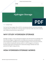 Hydrogen Storage - Department of Energy