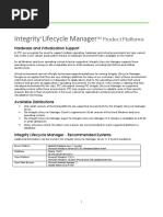 Integrity Lifecycle Manager 12 Product Platforms PDF