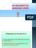 1) Kajian Rekabentuk Pembangunan (DDR) - 2