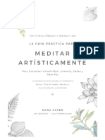 La Guía Práctica para Meditar Artísticamente - Imprimible PDF