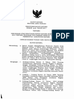 Perubahan Atas Peraturan Bupati Batang Nomor62 Tahun 2014 Tentang Pedoman Tata Naskah Dinas Di Lingkungan Pemerintah Kab Batang