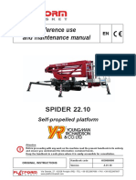 Plataforma Spider Basket PB22.10OP PDF