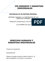 Derechos Humanos y Garantias Individuales