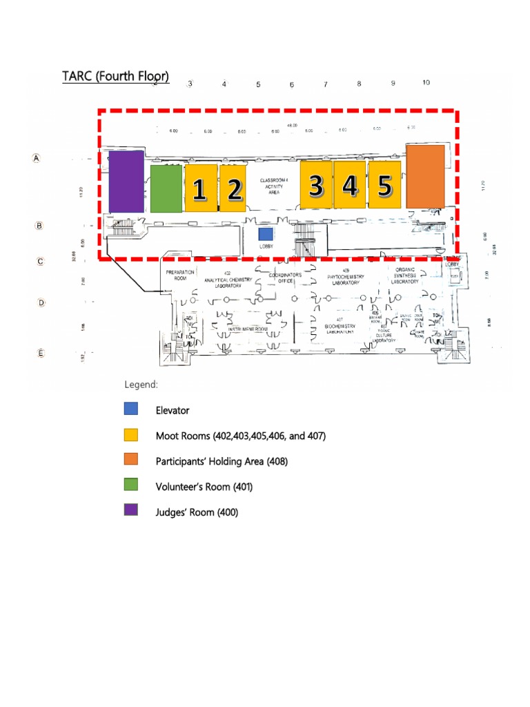 TARC Building Fourth Floor Layout | PDF