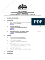 Development and Sustainability Committee - 25 Feb 2019 - Agenda - PDF