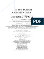 The JPS Torah Commentary Genesis PDF