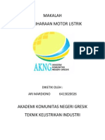 Investigasi Motor Listrik Dalam Industri