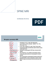 SPINE MRI TEKNIK DAN ARTEFAK