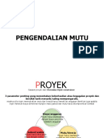 Pengendalian Mutu Proyek