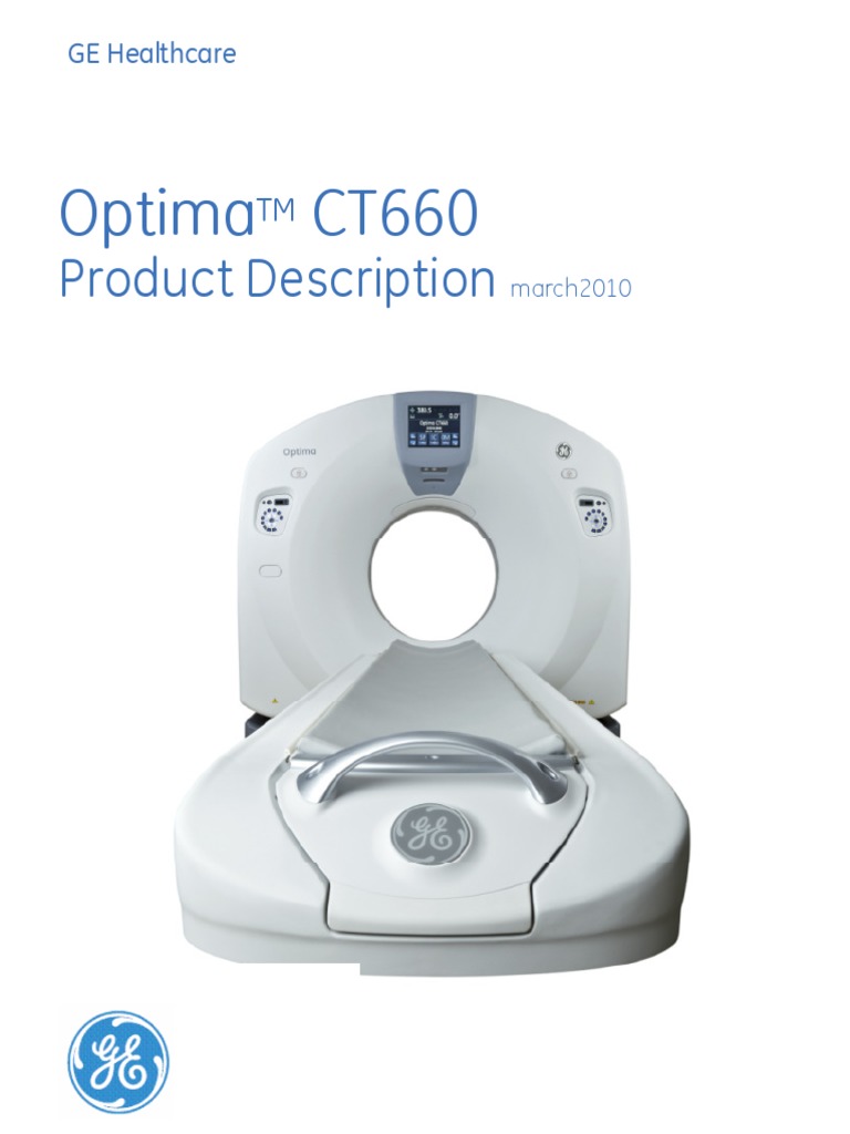 Optima 660 PDF PDF Ct Scan Image Scanner