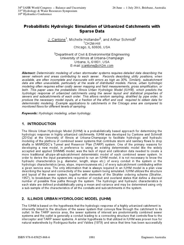 Elements of Urban Stormwater | PDF | Drainage Basin | Hydrology