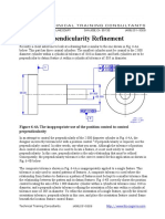 Perpendicularity Refinement: Figure 6-4A The Inappropriate Use of The Position Control To Control Perpendicularity