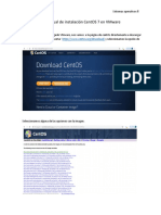 Manual de Instalación Centos 7