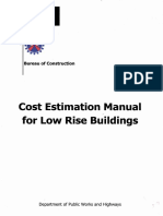 DPWH Cost Estimation Manual For Low Rise Buildings