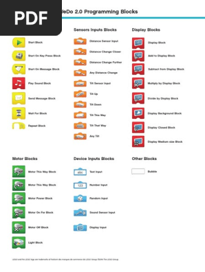 lego wedo 2.0 programming blocks