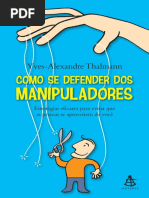 Como Se Defender Dos Manipulado - Yves Alexandre Thalmann