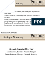 Strategic Sourcing