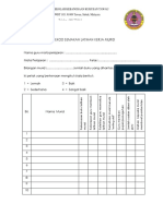 Borang Semakan Kerja Murid - NEW