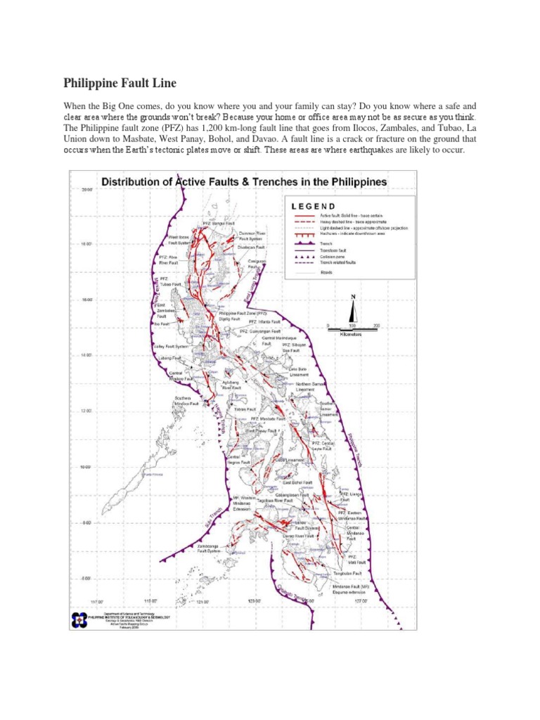 Phillipine Fault Line | PDF | Earthquakes | Seismology