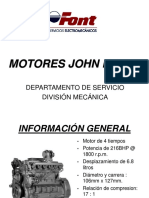 Motor John Deere - Serie 6068UP