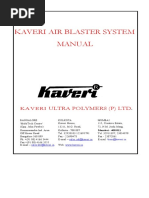 Operation & Maintenance Manual of Air Blaster System