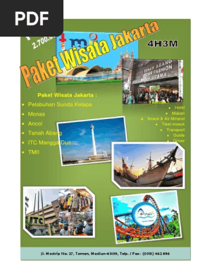 Contoh Brosur Pariwisata Pigura