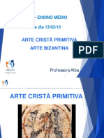 3 Ano Arte Crista Primitiva e Bizantina Aula 13-03-15