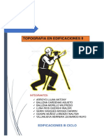 Topografia en Curvas en SENCICO