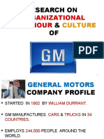 GM Culture