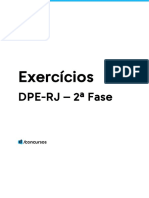 Caderno de Exercícios DPE RJ 2ª Fase
