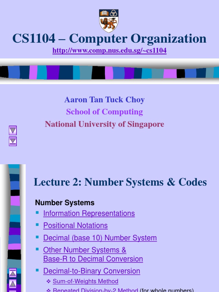 Number Systems and Binary Arithmetic | PDF | Binary Coded Decimal ...